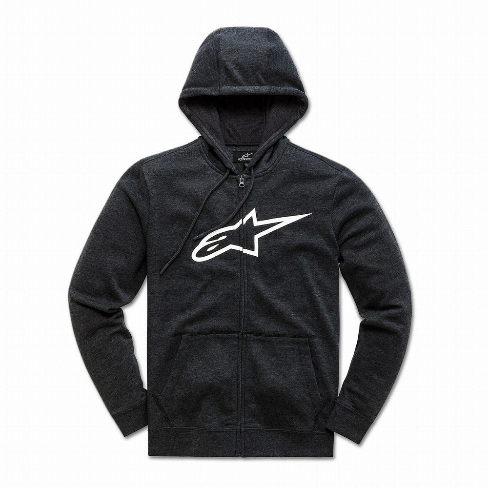 Zip-Up Hoodie Ageless 2 Black/White Size M