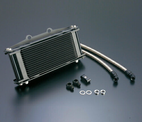 オイルクーラーキット ストレート ブラック #6 スタンダード 4.5インチ13段 GOOSE250/350
