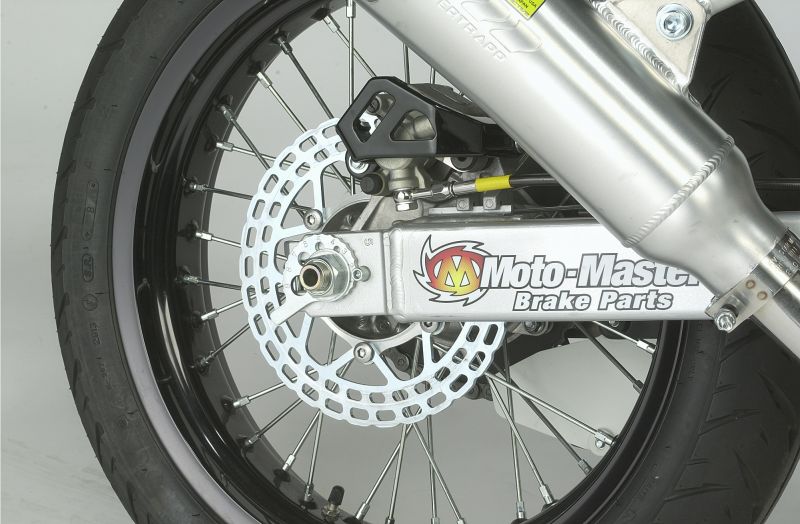 Dトラッカー 98-07/KLX250 98-07/250SB メッシュ ブレーキホース フロント クリア オフロード ステンレス MOTO MASTER用