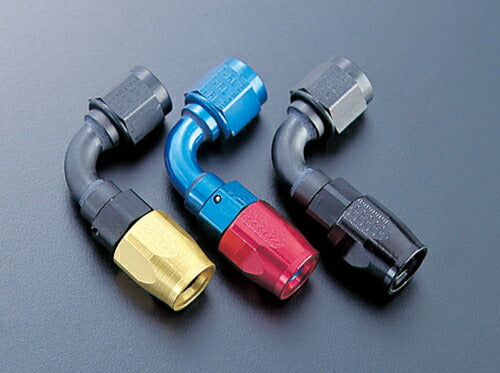 #6 ベントチューブフィッティング ブルー/レッド 90°