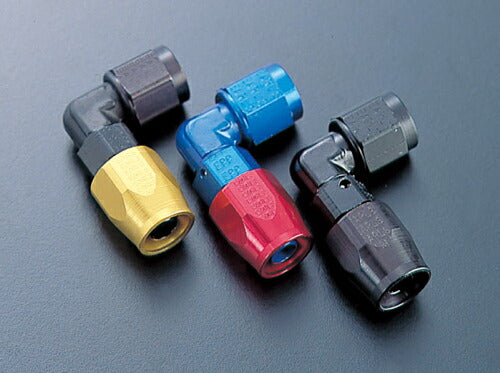 #8 フォージフィッティング ブラック/ゴールド 90°