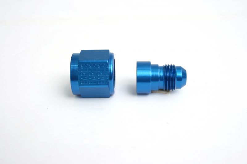 変換アダプター ANメスーANオス ブルー #8-#6