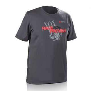 Lifestyle T-shirt RACE PROVEN Men's Gray L Size