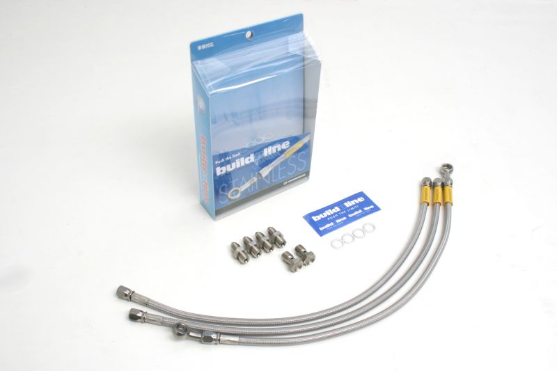 CB1100EX(ABS) 17-19 Mesh Brake Hose Front Smoke Stainless