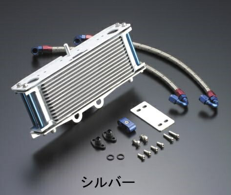 Oil Cooler Kit, Straight, Silver, #6 Standard 4.5 inch 7 Row, W800 11-16/650 99-08/400 06-08