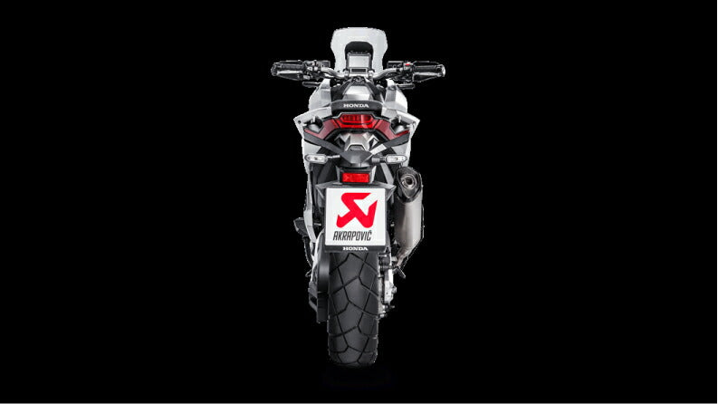Government Approved Exhaust System: SLIP ON LINE Titanium X-ADV