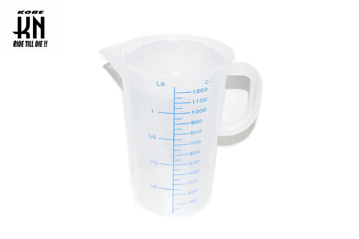 プラスチック計量カップ ハンドル付 1200cc