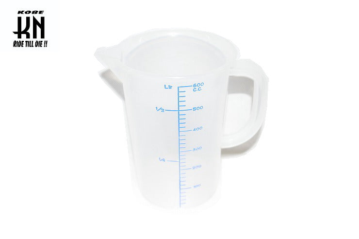 プラスチック計量カップ ハンドル付 600cc