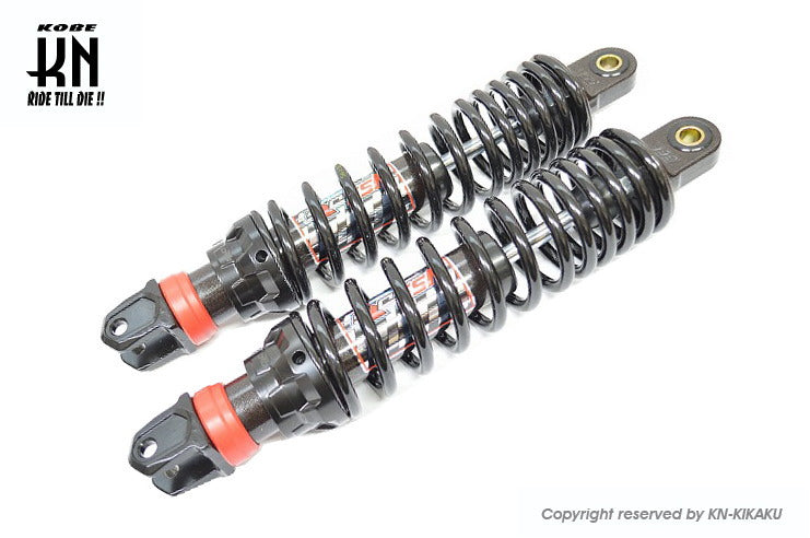 YSS NMAX DTGハイブリッドガスショック ブラック 335mm