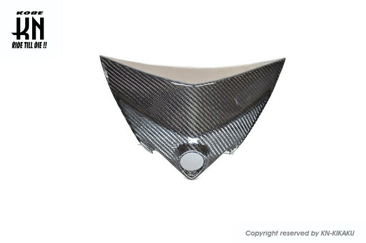 フロントカバー ハーフタイプ リアルカーボン シグナスX 3型