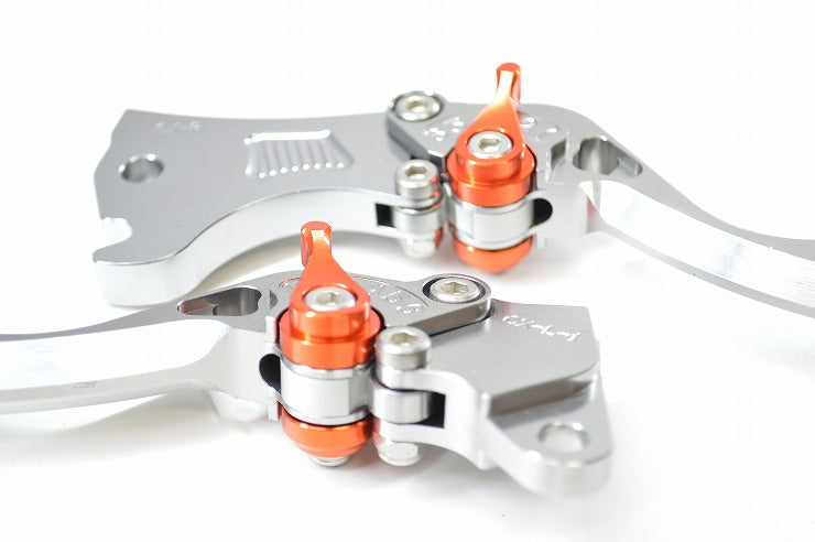 DCR 調整式ブレーキレバー タイプN シルバー シグナスX