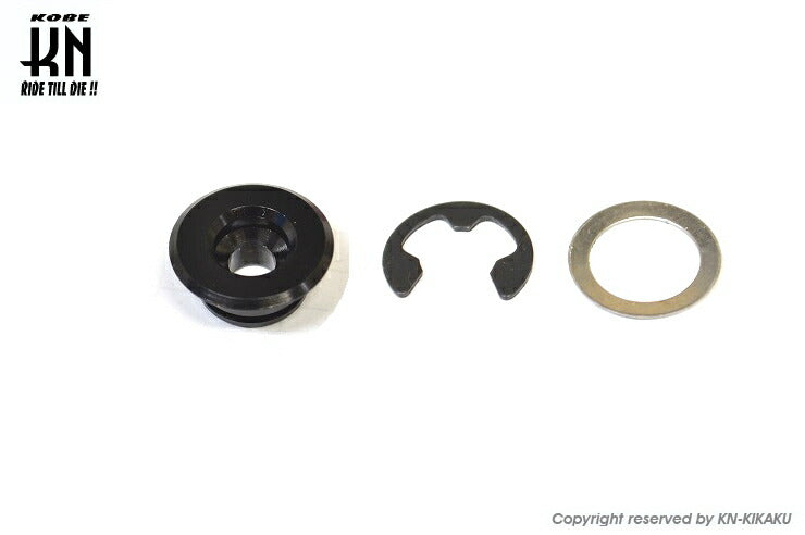 ディスクローターピン\U0026クリップセット ブラック リアフルフローティングディスクローター装着車専用 補修用