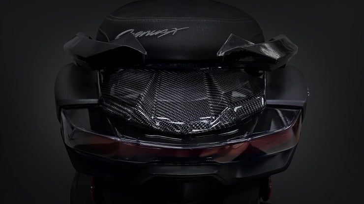 カーボンテールアッパーカバー シグナスX5型