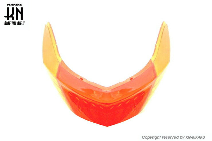 テール\U0026ウインカーレンズ レッド+オレンジ シグナスX2型専用