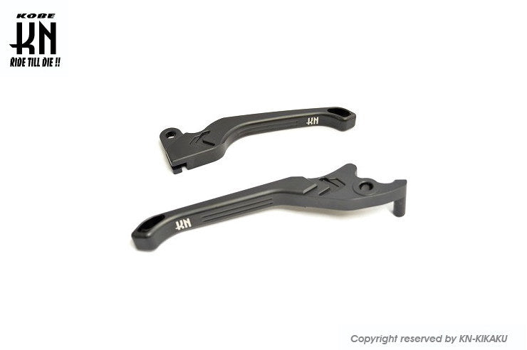 KNデュアルカラーレバー2 マットブラック/ブラック スウィッシュ
