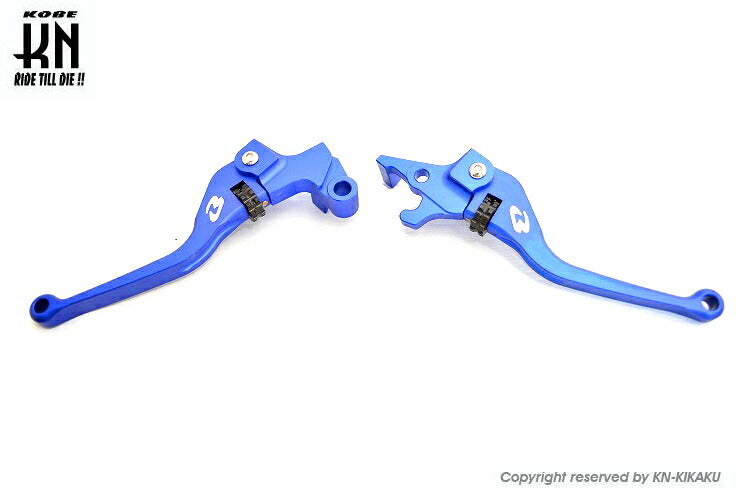 RCB 調整式ブレーキレバー ブルー R25/R3MT25/MT3