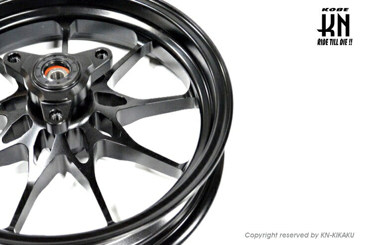 鍛造アルミホイール前後セット タイプ1 ブラック ホンダディオDISK系