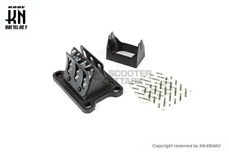STAGE6 カーボンリードバルブ Minarelli AM6/Derbi Euro 2/Euro 3