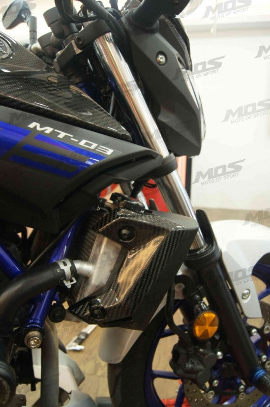 MOS カーボンラジエーターサイドカバー MT-03