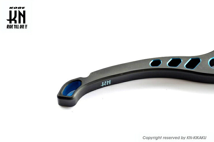 KNデュアルカラーレバー3 ブラック/ブルー グランドアクシス BWS100 BWS125