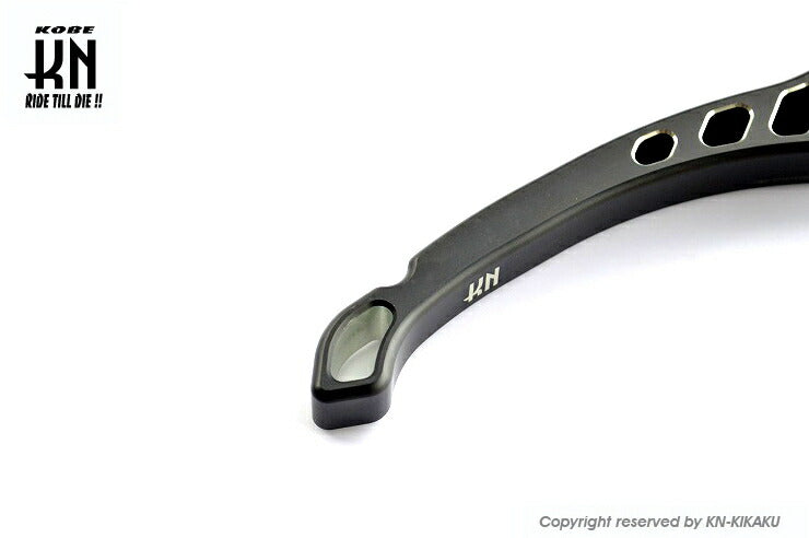 KNデュアルカラーレバー3 ブラック/シルバー グランドアクシス BWS100 BWS125