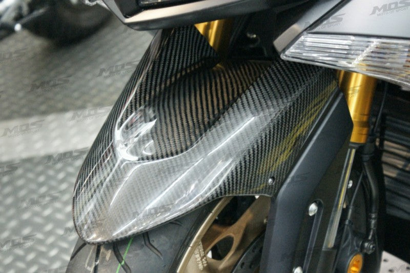 MOS カーボンフロントフェンダーカバー TMAX530-5型/6型/TMAX560-7型 2015-2021