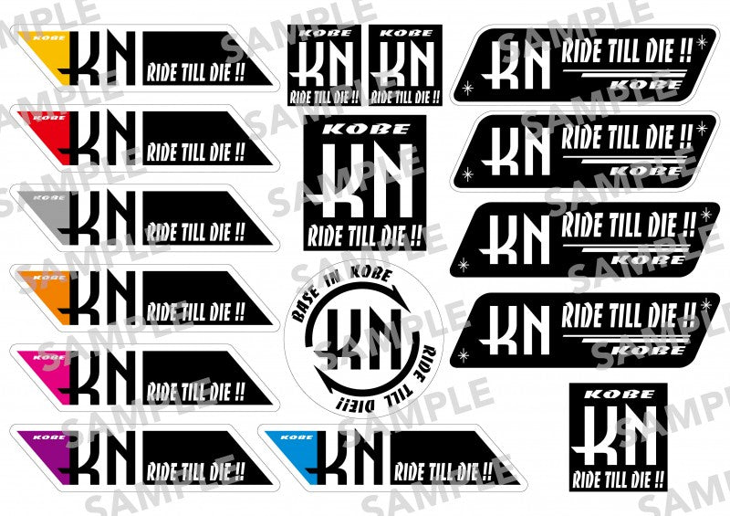 A4サイズ 耐候性ステッカーセット 2021年