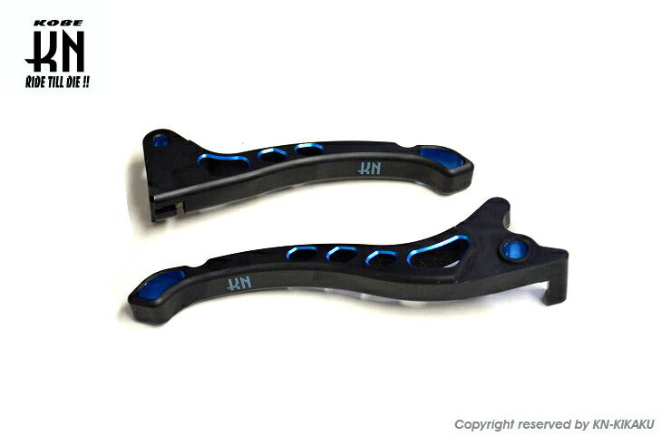 デュアルカラーレバーディスク3 マットブラック/ブルー ライブディオ/SR/ZX AF35