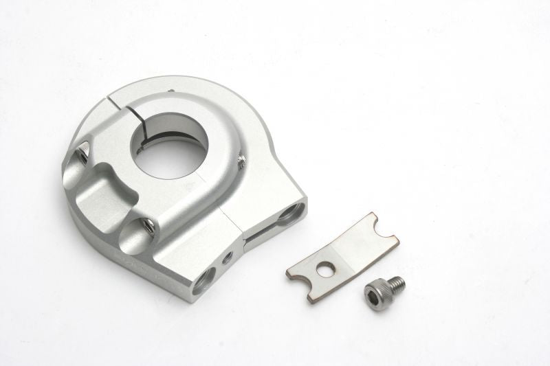 Aluminum Throttle Holder Type EVO2 Small Silver