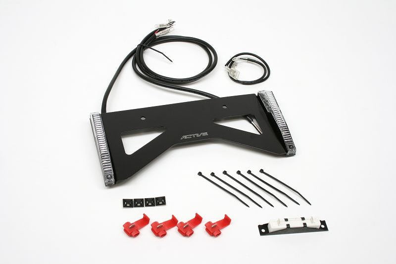 LED Indicators with License Plate Holder, Clear Lens