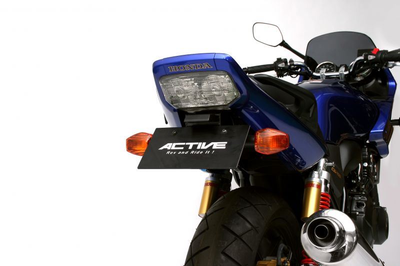 Fender Eliminator Kit with LED License Plate Light, Black, for CB400SB/SF