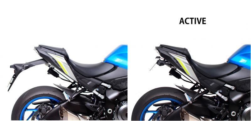 Fender Eliminator Kit with LED License Plate Light, Black - GSX-S1000