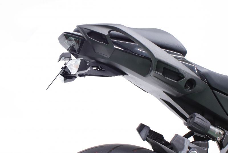 Fender Eliminator Kit with LED License Plate Light, Black, Ninja 1000/SX