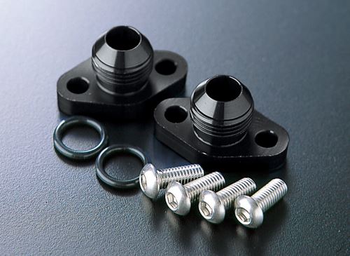 Oil cooler take-off kit for GSX-R cores, black, #8