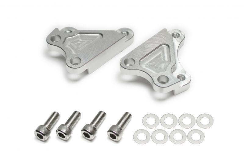Caliper Support for GALE SPEED/Brembo 4-Piston 40mm Pitch, Silver - CB1300SF/SB, CBR900RR