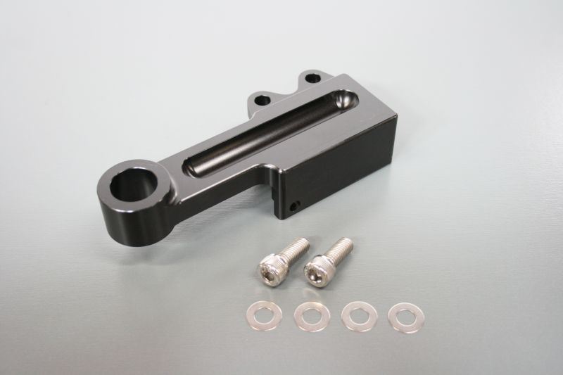 Rear caliper support Brembo 40mm pitch left side black Sportster XL883