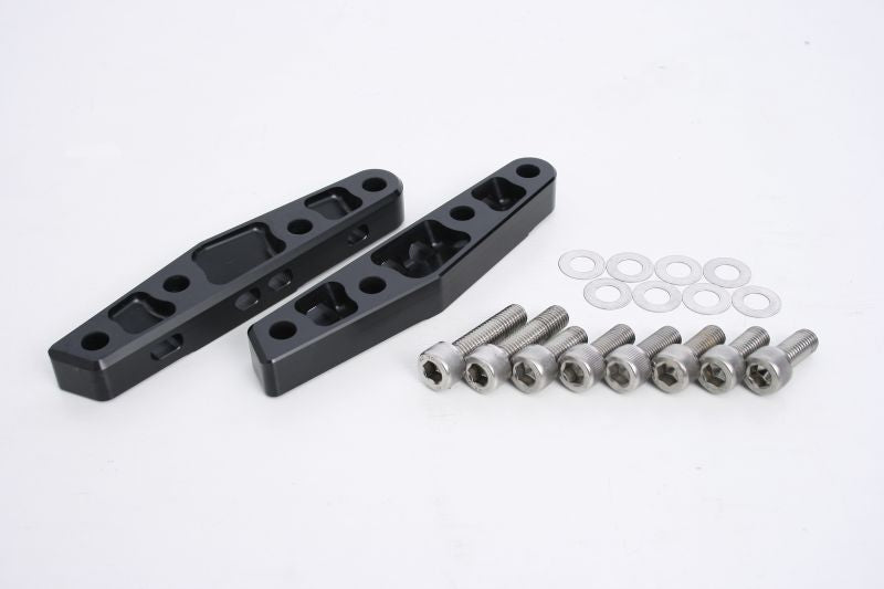 AH1フォーク用 アキシャルキャリパーサポート ブラック 40mmピッチ/310mmローター XJR1300 ゼファー1100