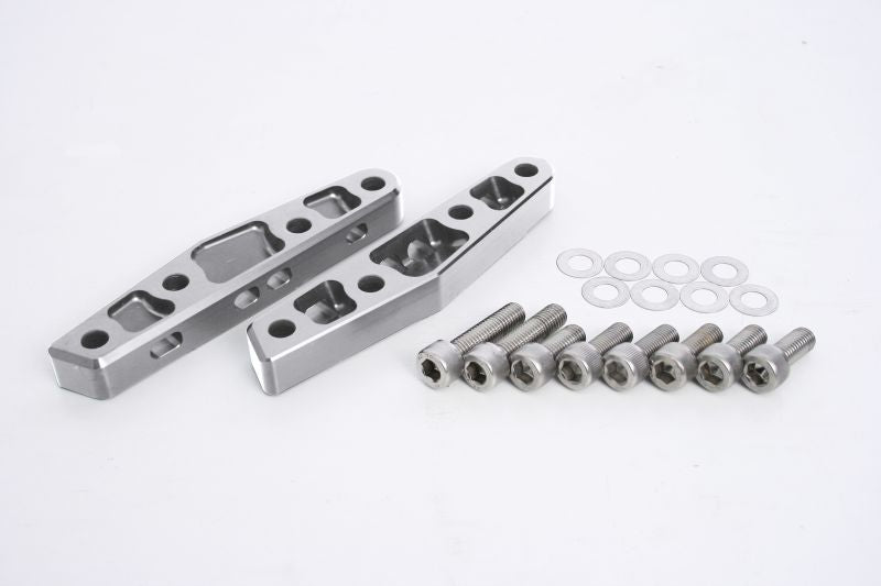 AH1フォーク用 アキシャルキャリパーサポート シルバー 40mmピッチ/310mmローター XJR1300 ゼファー1100