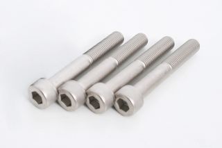 ラジアルキャリパーサポート用 クロモリキャップボルト シルバー 60mm 4本入