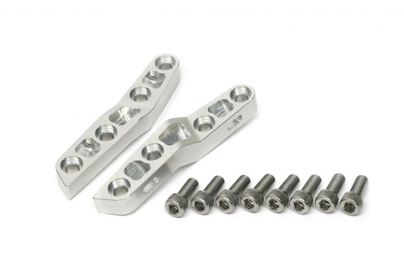 AH1フォーク用 アキシャルキャリパーサポート シルバー 40mmピッチ/300mmローター スポーツスター ダイナFXD