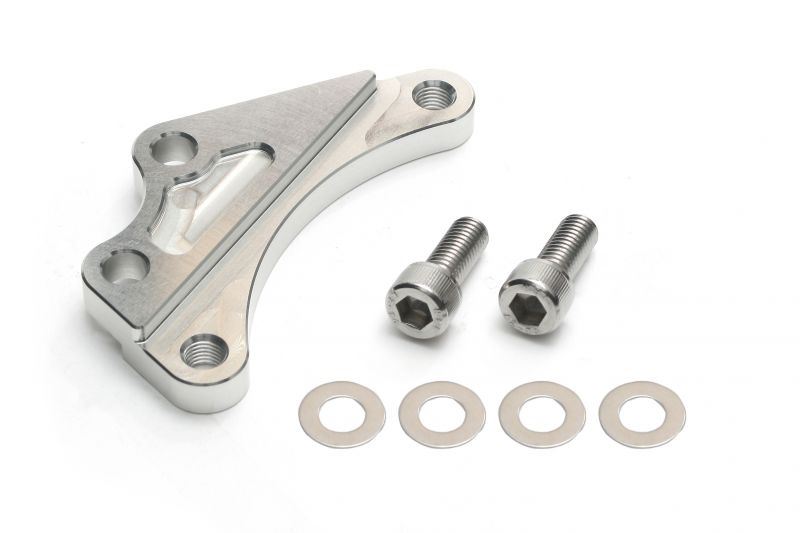 Caliper Support GALE SPEED/Brembo 4POT 40mm Pitch Silver for SRX400/600 FZR250 TZR250