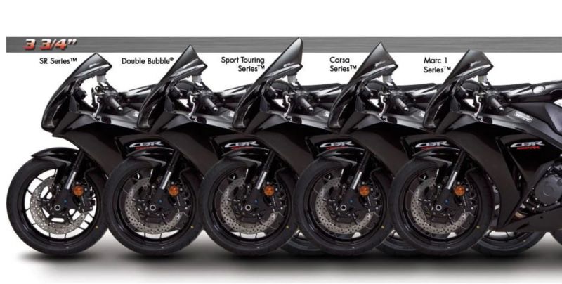 Screen Double Bubble Smoke CBR1000RR