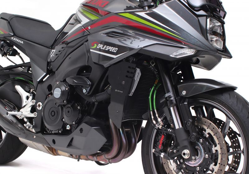 LEDフロントウィンカー\U0026ラジエターシュラウド スモークレンズ カタナ