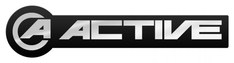 Logo sticker, metal type, 12x50mm