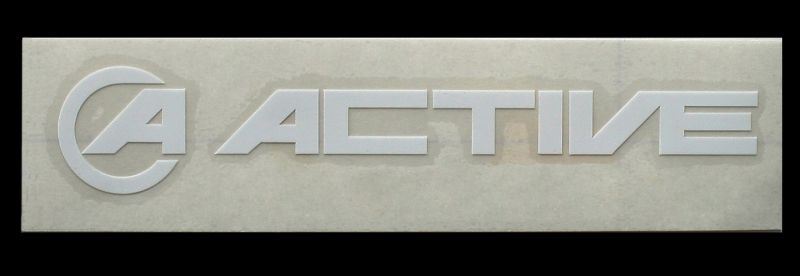 Die-cut Sticker, White, 35x180mm