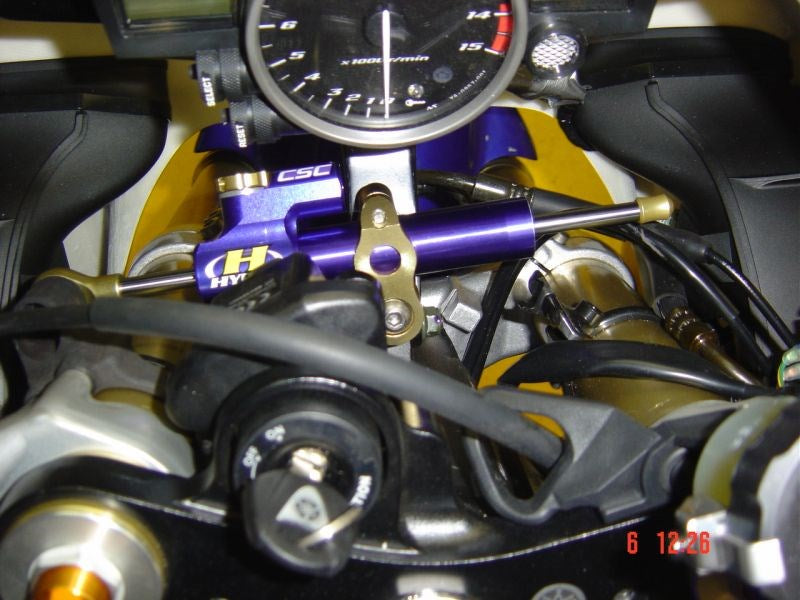 CNCステアリングダンパーステー 純正タイプ タイプ1 75mm YZF-R1