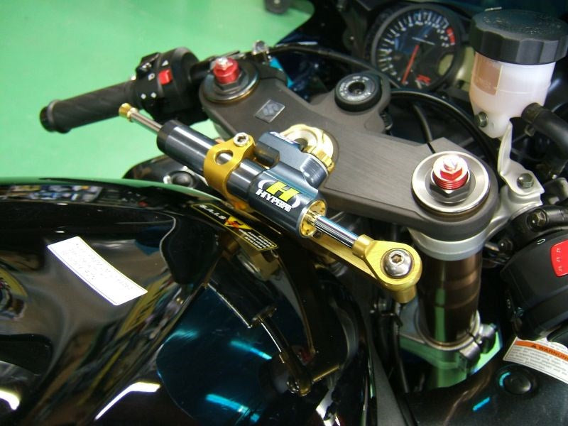 CNC Steering Damper Stay Type 3 Gold 75mm GSX-R1000