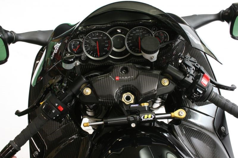 CNC Steering Damper Stay Type 3 Gold 75mm GSX1300R
