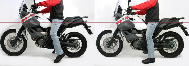 ローダウンリンクキット プルロッド -40mm XT660Z テネレ