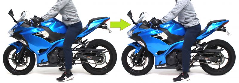 Lowering Link Kit Approx. -30mm Pull Rod Ninja 250/400